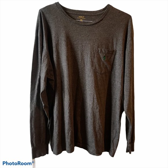 Ralph Lauren Polo L/S T-Shirt Crew Neck Tee XXL - Picture 1 of 3